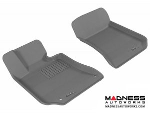 Mercedes Benz E-Class (W212) Sedan Floor Mats (Set of 2) - Front - Gray by 3D MAXpider